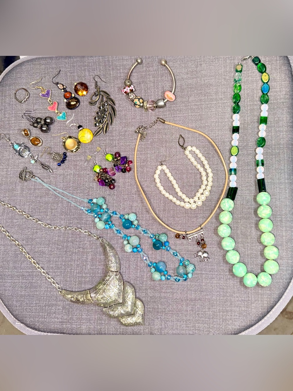 Costume Jewelry Lot | Boho • Vintage • Cottagecore • Statement Pieces • Y2K Mix